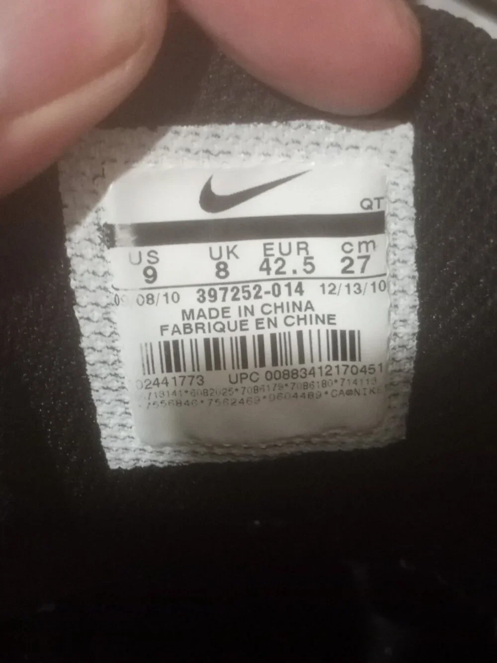 Nike Air Max 24-7 97 Penny Foamposite Spark 397252-014 Size 9 Blue BlackR